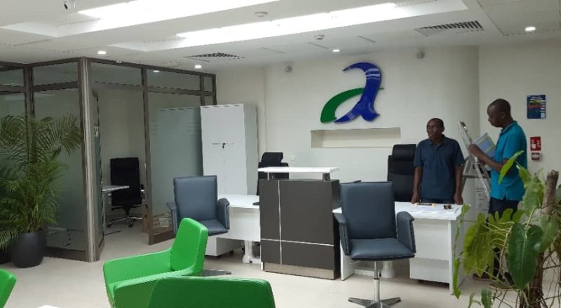 Aménagement de l'agence BANQUE ATLANTIQUE VIP à Yaoundé